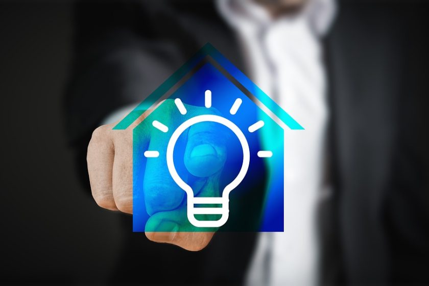 Technology Touch Screen Man Finger Home Smart Home